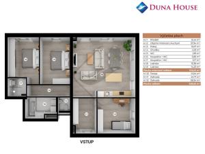 Prodej bytu 4+kk, Horní Planá, 103 m2