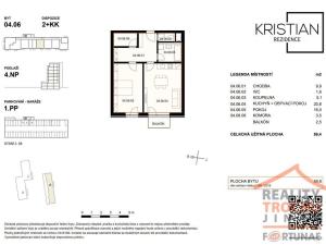 Prodej bytu 2+kk, Hradec Králové, Pod Zámečkem, 59 m2