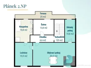 Prodej vily, České Budějovice, B. Smetany, 290 m2