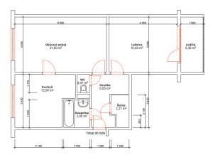 Pronájem bytu 2+1, Praha - Hostivař, Horolezecká, 60 m2