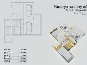 Prodej rodinného domu, Dobev, 288 m2