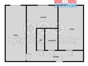 Prodej bytu 2+1, Jirkov, SNP, 60 m2