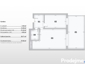 Prodej bytu 2+kk, Praha - Dolní Počernice, Černodolská, 88 m2