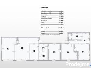 Prodej rodinného domu, Dobšice, Brněnská, 100 m2