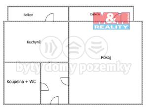 Prodej bytu 1+1, Adamov, Petra Jilemnického, 32 m2