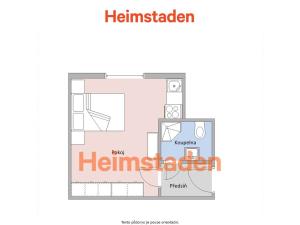 Pronájem bytu 1+kk, Frýdek-Místek - Frýdek, Nad Mostárnou, 21 m2