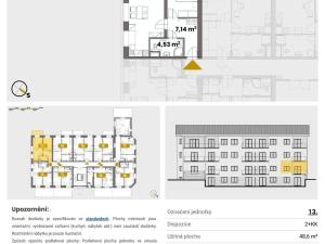 Prodej bytu 2+kk, Rostěnice-Zvonovice - Rostěnice, 52 m2