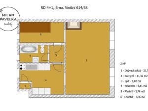 Prodej rodinného domu, Brno - Židenice, Viniční, 178 m2