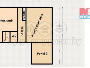 Prodej bytu 2+1, Velké Meziříčí, Hornoměstská, 49 m2