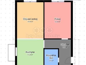 Prodej bytu 2+1, Havířov - Podlesí, Kosmonautů, 45 m2