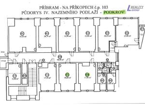 Pronájem kanceláře, Příbram - Příbram I, Na Příkopech, 32 m2