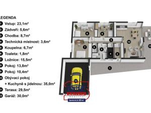 Prodej rodinného domu, Dynín, 124 m2