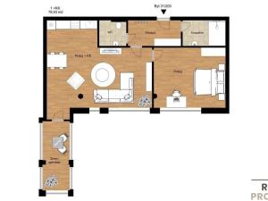 Prodej bytu 2+kk, Třebíč - Vnitřní Město, Karlovo nám., 80 m2