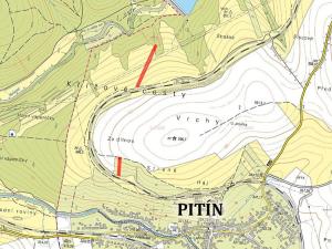 Prodej pole, Pitín, 3935 m2