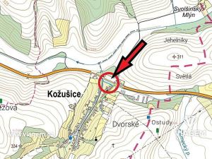 Prodej louky, Kožušice, 494 m2