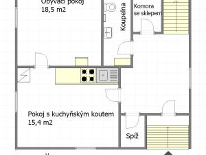 Prodej rodinného domu, Sulice - Želivec, Platanová, 75 m2