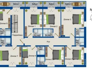 Prodej rodinného domu, Neualbenreuth,Německo, 2136 m2