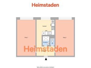 Pronájem bytu 2+1, Ostrava - Slezská Ostrava, U Hájenky, 50 m2