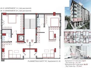 Prodej bytu 3+kk, Golem, Albánie, 77 m2