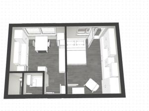 Pronájem bytu 1+1, Brno - Komín, Absolonova, 32 m2