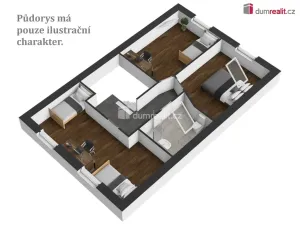 Prodej rodinného domu, Kaplice - Hradiště, 120 m2