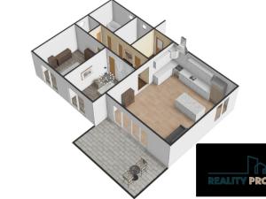 Prodej podílu 1/2 rodinného domu, Vendryně, 85 m2