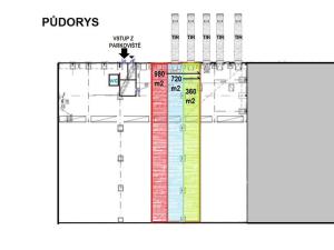 Pronájem skladu, Pavlov, Logistická, 720 m2