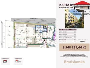 Prodej bytu 2+kk, Brno - Zábrdovice, Bratislavská, 58 m2