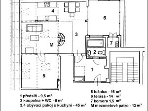 Prodej bytu 2+kk, Praha - Košíře, Fabiánova, 90 m2