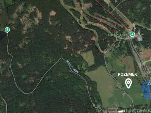 Prodej pozemku pro bydlení, Železná Ruda, 1100 m2