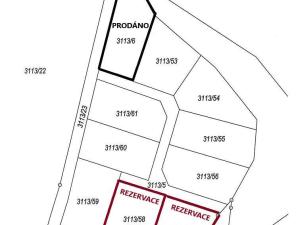 Prodej zahrady, Duchcov, U Rusputlu, 341 m2