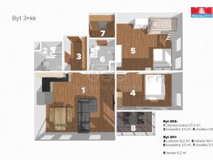 Prodej bytu 3+kk, Harrachov, 72 m2