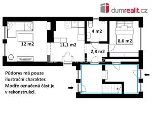 Prodej rodinného domu, Netřebice, 38 m2