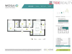 Prodej bytu 4+kk, Beroun, 88 m2