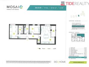 Prodej bytu 4+kk, Beroun, 88 m2