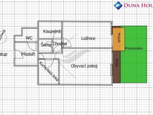 Prodej bytu 2+kk, Praha - Michle, Tigridova, 73 m2