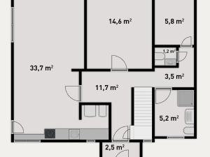 Prodej rodinného domu, Horní Město - Dobřečov, 169 m2