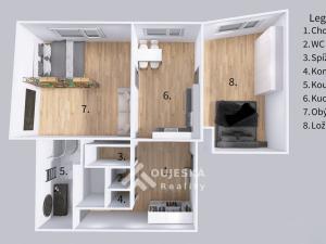 Pronájem bytu 3+kk, Boskovice, Masarykovo náměstí, 86 m2