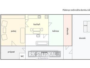 Prodej rodinného domu, Lišov, 73 m2