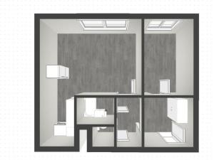 Pronájem bytu 2+kk, Brno - Židenice, Bořetická, 40 m2