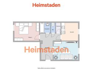 Pronájem bytu 2+1, Havířov - Město, Nedbalova, 54 m2