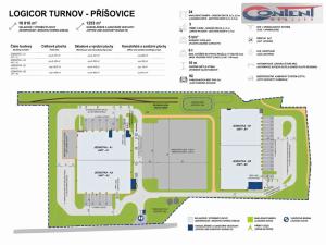 Pronájem skladu, Příšovice, 9596 m2