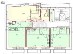 Pronájem bytu 1+kk, Jáchymov, třída Dukelských hrdinů, 36 m2