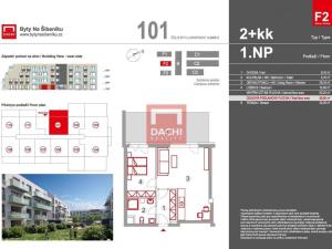 Prodej bytu 2+kk, Olomouc - Nová Ulice, Třída Jiřího Pelikána, 54 m2