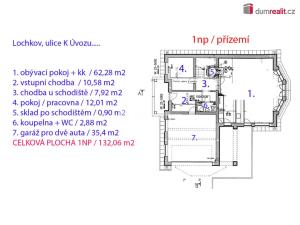 Prodej rodinného domu, Praha - Lochkov, K úvozu, 323 m2