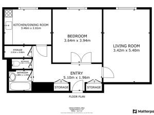 Prodej bytu 2+1, Praha - Vysočany, Poštovská, 62 m2