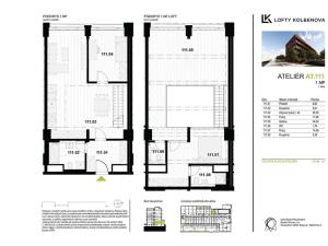 Prodej bytu 4+kk, Praha - Vysočany, Kolbenova, 128 m2