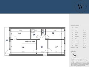 Prodej bytu 4+kk, Praha - Podolí, Pujmanové, 66 m2