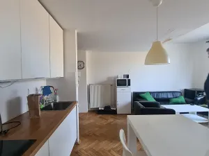 Pronájem bytu 1+kk, Praha - Holešovice, Dobrovského, 37 m2