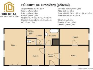 Prodej rodinného domu, Sběř, 67 m2